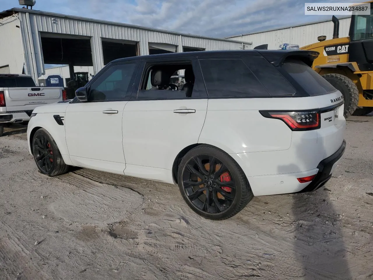 2022 Land Rover Range Rover Sport Hst VIN: SALWS2RUXNA234887 Lot: 76904394