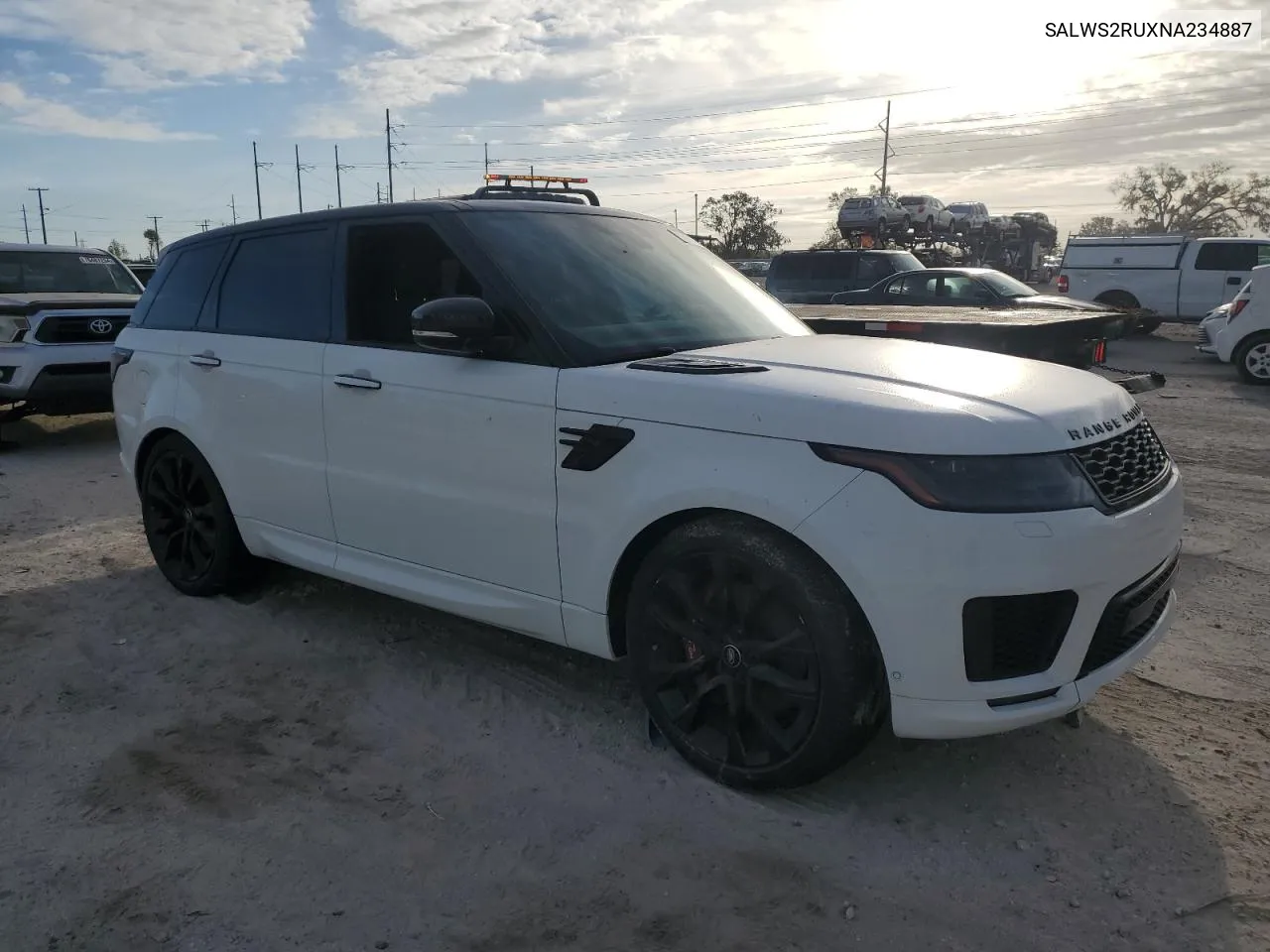 2022 Land Rover Range Rover Sport Hst VIN: SALWS2RUXNA234887 Lot: 76904394