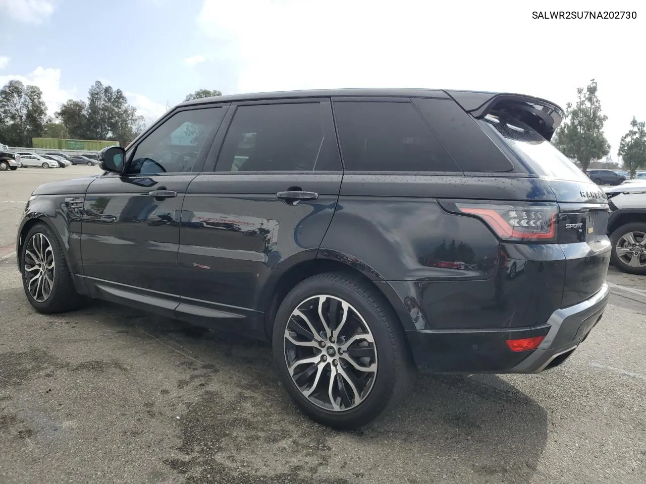 2022 Land Rover Range Rover Sport Hse Silver Edition VIN: SALWR2SU7NA202730 Lot: 81096354