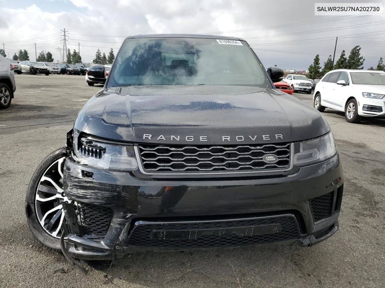 2022 Land Rover Range Rover Sport Hse Silver Edition VIN: SALWR2SU7NA202730 Lot: 81096354