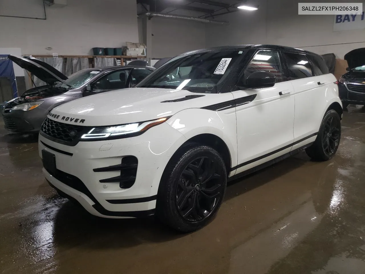 2023 Land Rover Range Rover Evoque R-Dynamic Se VIN: SALZL2FX1PH206348 Lot: 78332644