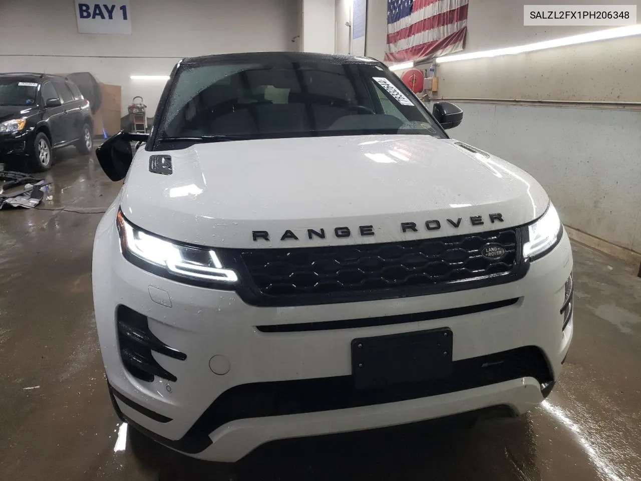 2023 Land Rover Range Rover Evoque R-Dynamic Se VIN: SALZL2FX1PH206348 Lot: 78332644