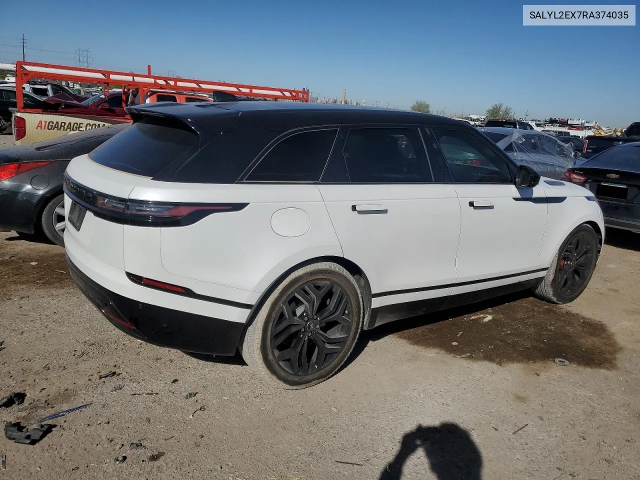 2024 Land Rover Range Rover Velar Dynamic Se VIN: SALYL2EX7RA374035 Lot: 78544824