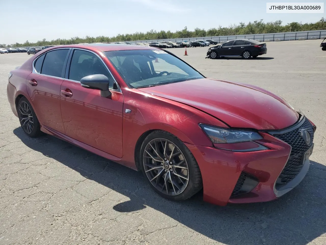 2016 Lexus Gs-F VIN: JTHBP1BL3GA000689 Lot: 71687354