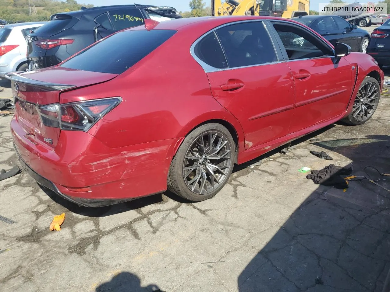 JTHBP1BL8GA001627 2016 Lexus Gs-F