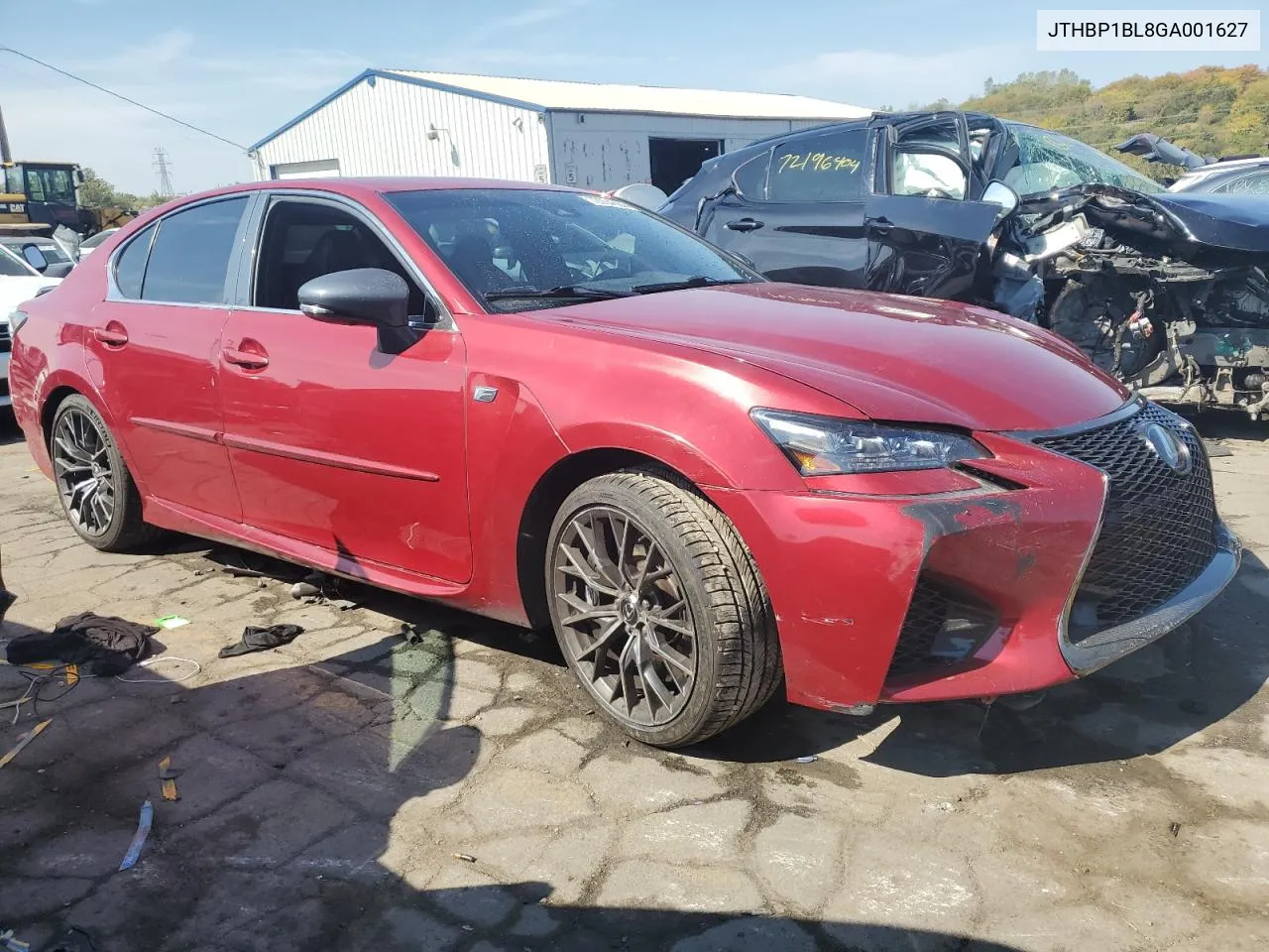 2016 Lexus Gs-F VIN: JTHBP1BL8GA001627 Lot: 72204864