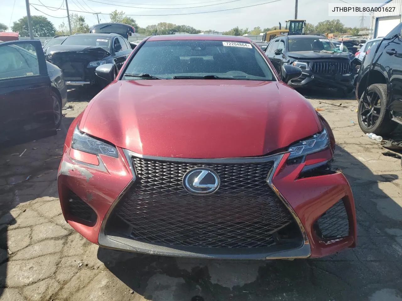 JTHBP1BL8GA001627 2016 Lexus Gs-F