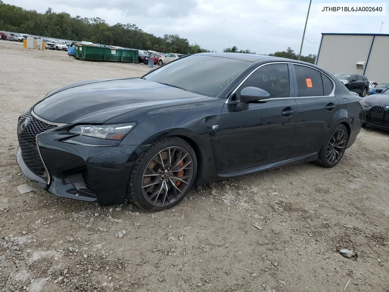 2018 Lexus Gs-F VIN: JTHBP1BL6JA002640 Lot: 79212504