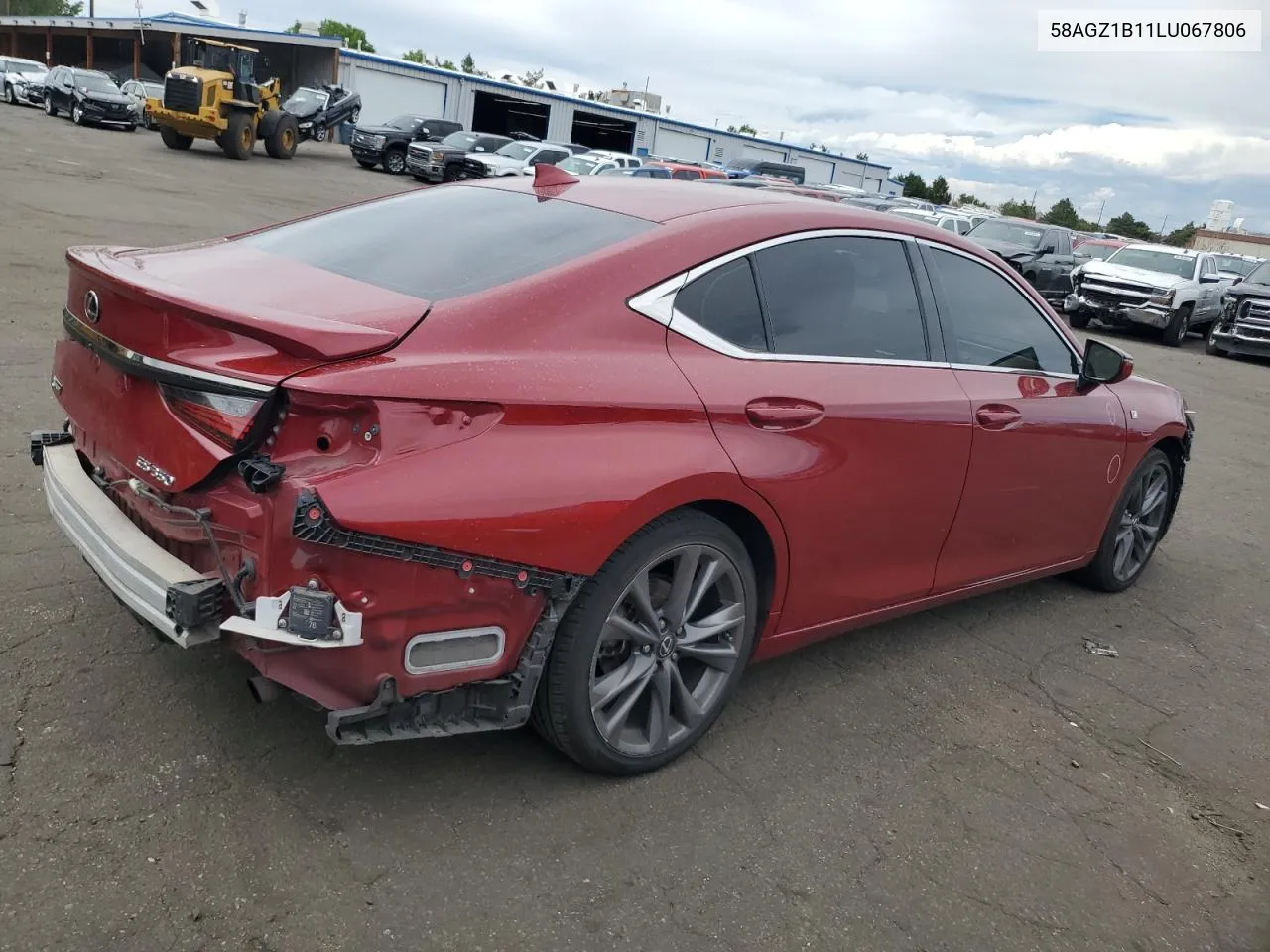 58AGZ1B11LU067806 2020 Lexus Es 350 F Sport