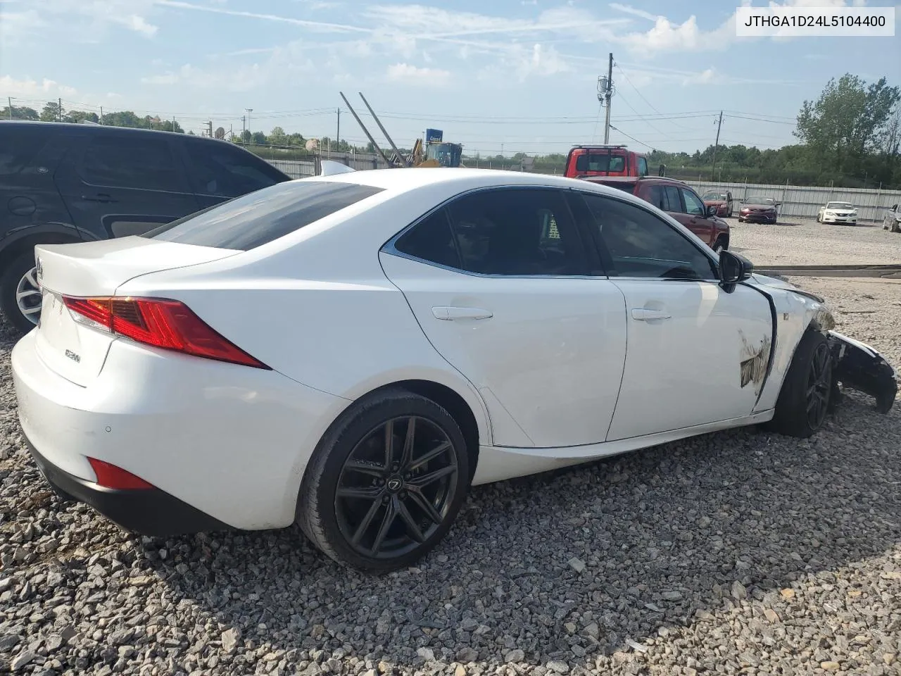 2020 Lexus Is 300 F Sport VIN: JTHGA1D24L5104400 Lot: 69646614