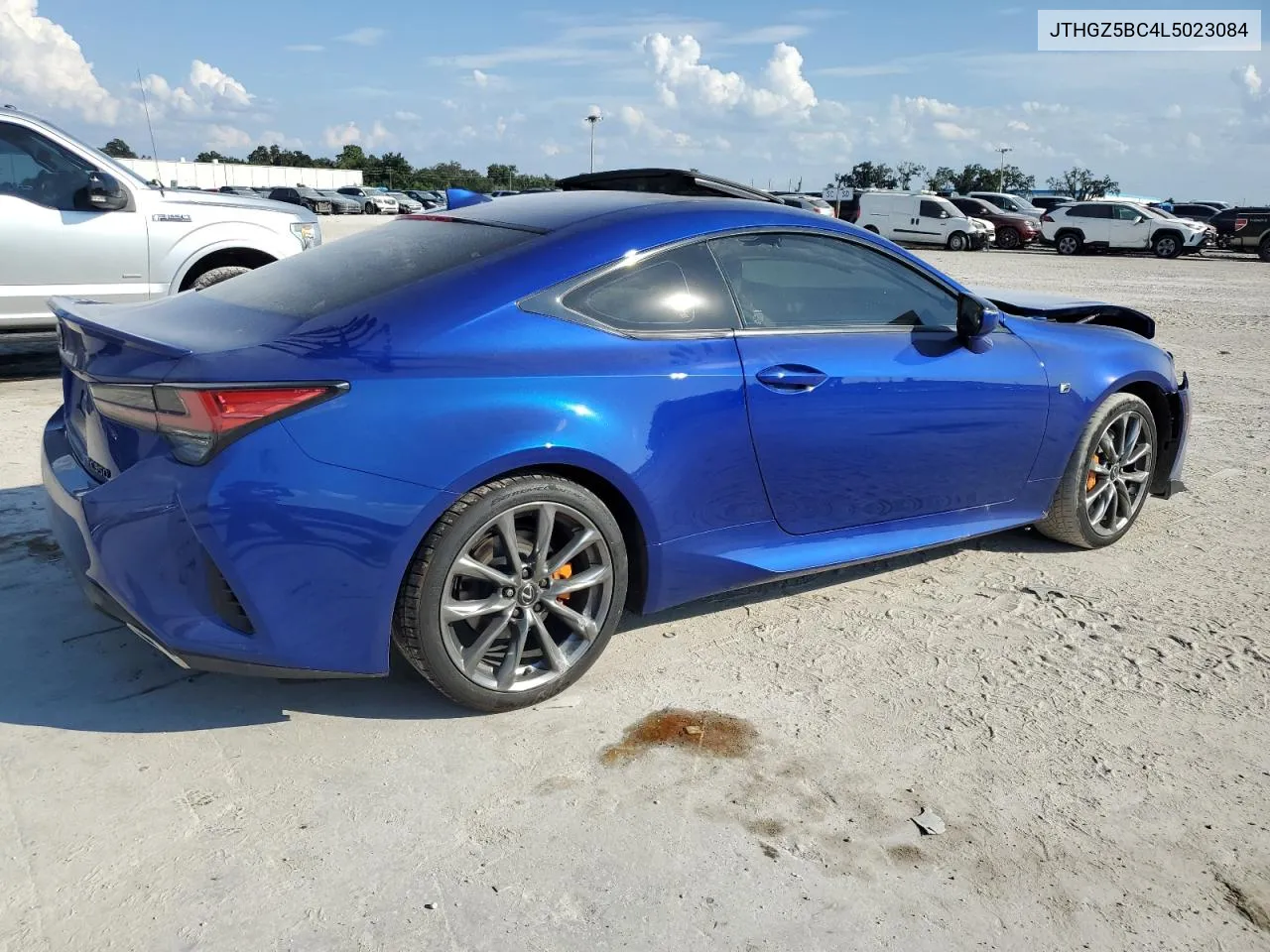 2020 Lexus Rc 350 F Sport VIN: JTHGZ5BC4L5023084 Lot: 71877324