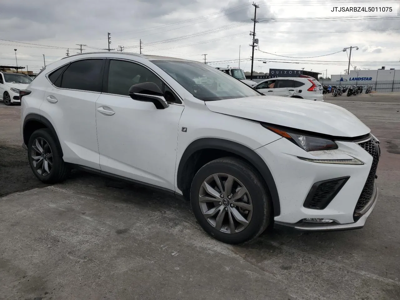 2020 Lexus Nx 300 F Sport VIN: JTJSARBZ4L5011075 Lot: 72631524