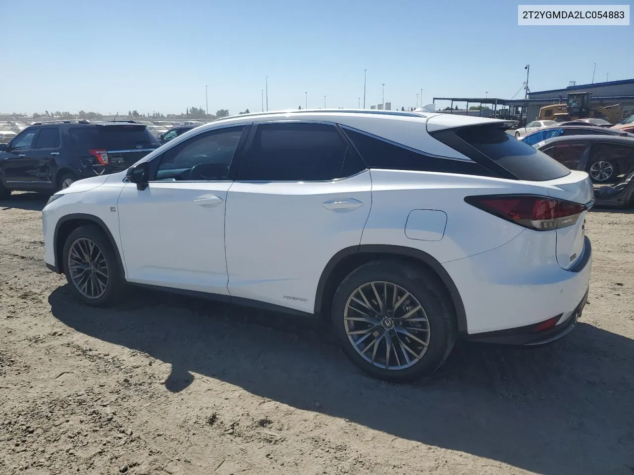 2020 Lexus Rx 450H F Sport VIN: 2T2YGMDA2LC054883 Lot: 72745694