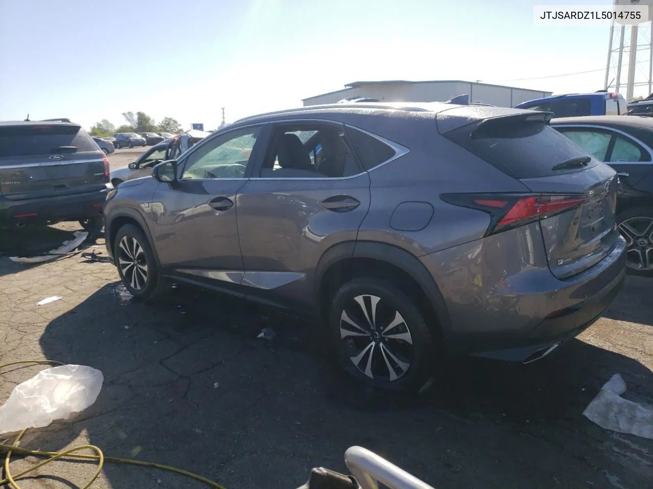 2020 Lexus Nx 300 F Sport VIN: JTJSARDZ1L5014755 Lot: 73757874