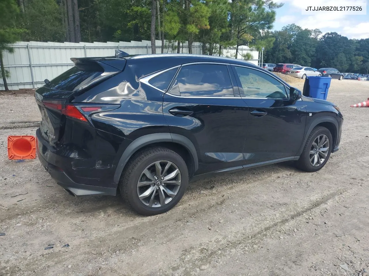 2020 Lexus Nx 300 F Sport VIN: JTJJARBZ0L2177526 Lot: 74070464