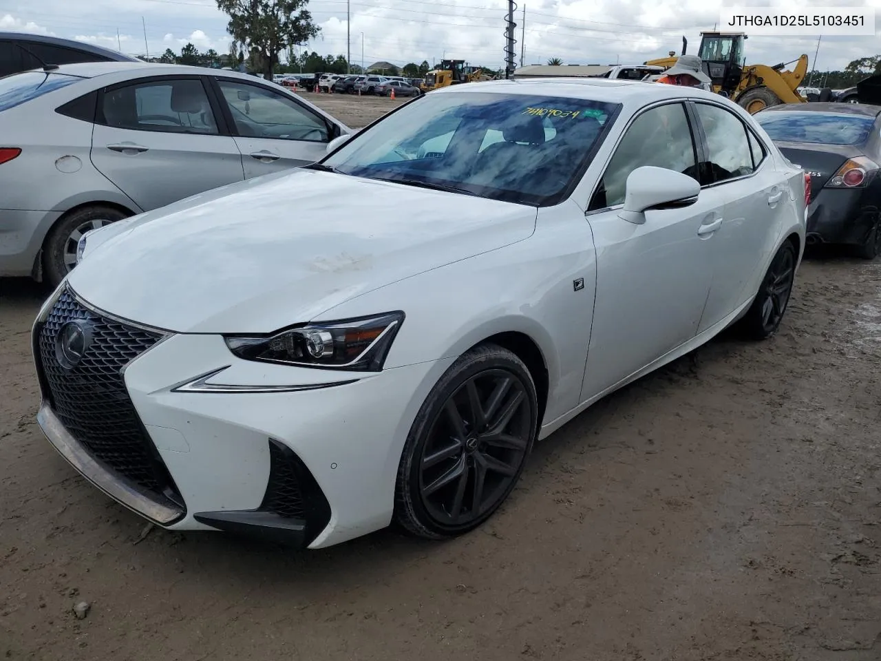 JTHGA1D25L5103451 2020 Lexus Is 300 F Sport