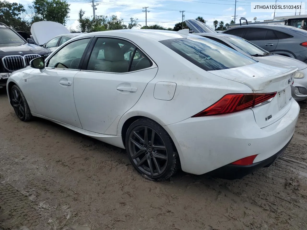 JTHGA1D25L5103451 2020 Lexus Is 300 F Sport