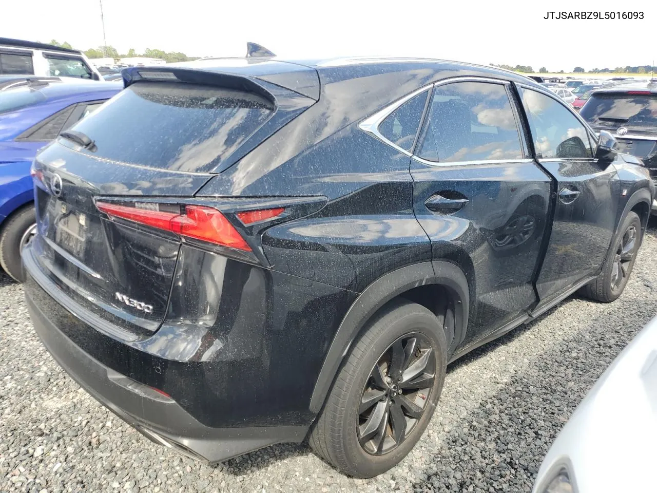 JTJSARBZ9L5016093 2020 Lexus Nx 300 F Sport