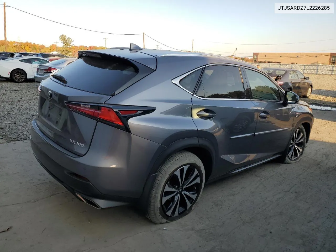 2020 Lexus Nx 300 F Sport VIN: JTJSARDZ7L2226285 Lot: 75920504