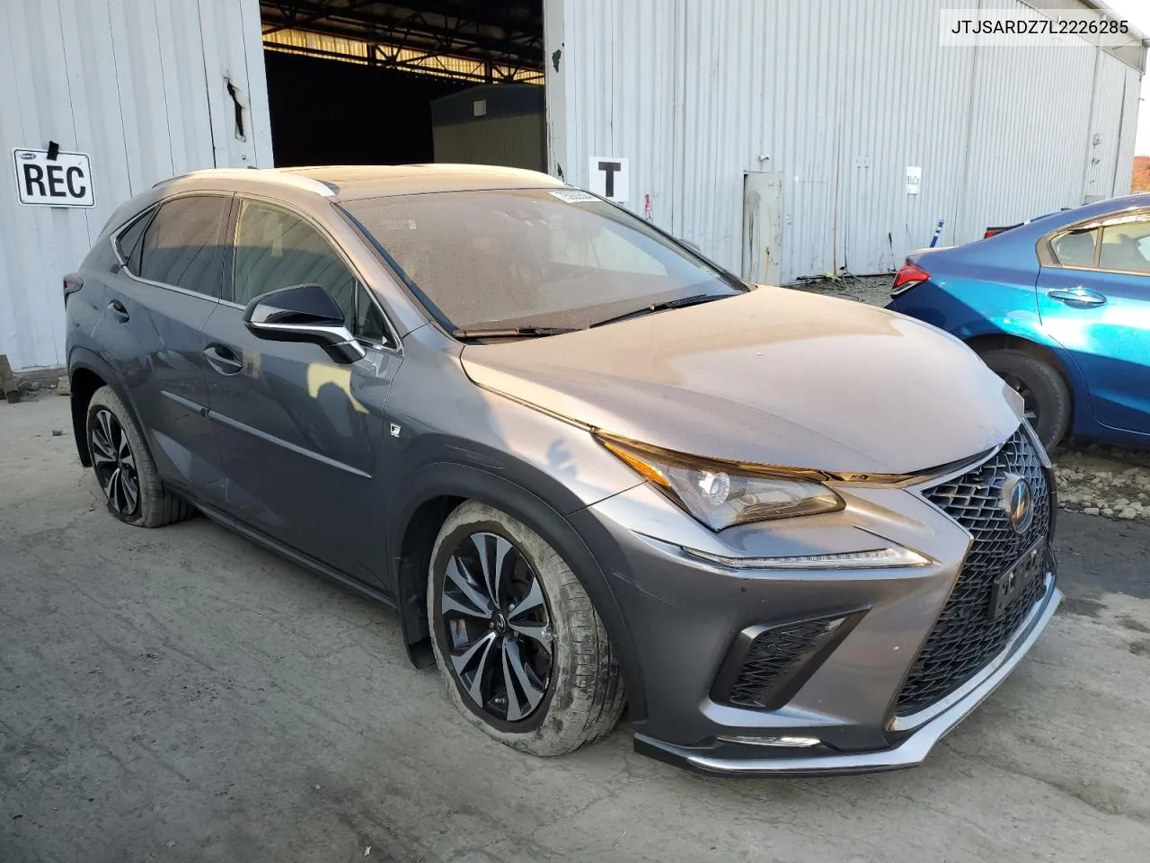 2020 Lexus Nx 300 F Sport VIN: JTJSARDZ7L2226285 Lot: 75920504