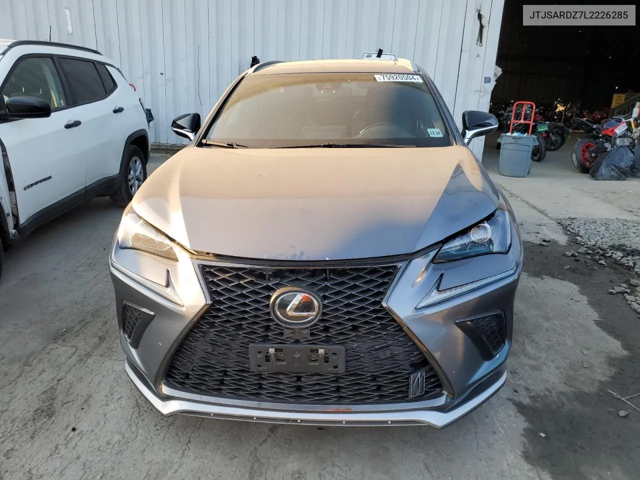 2020 Lexus Nx 300 F Sport VIN: JTJSARDZ7L2226285 Lot: 75920504