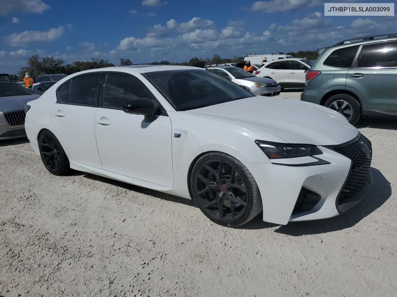 2020 Lexus Gs-F VIN: JTHBP1BL5LA003099 Lot: 77276424