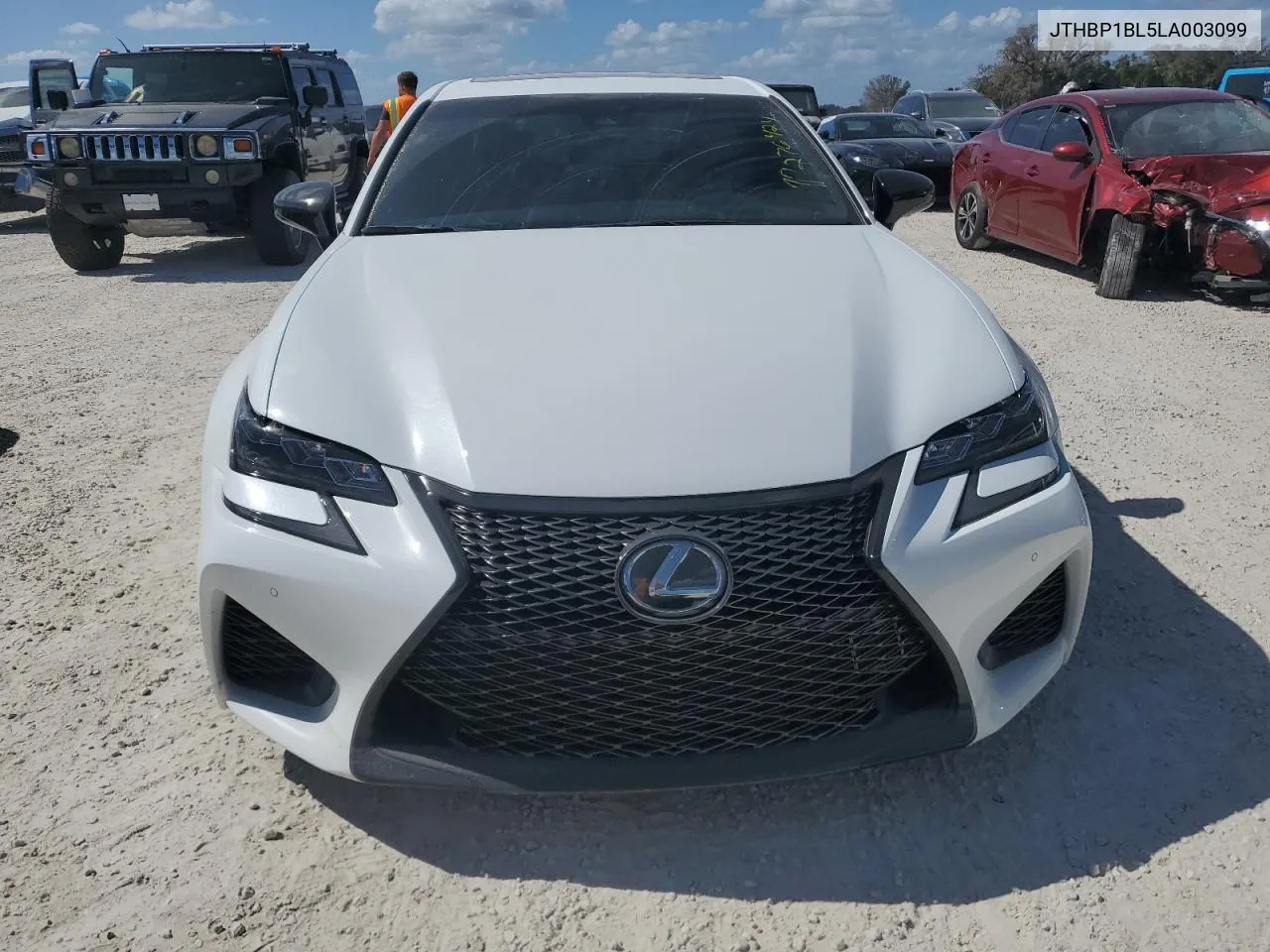 2020 Lexus Gs-F VIN: JTHBP1BL5LA003099 Lot: 77276424