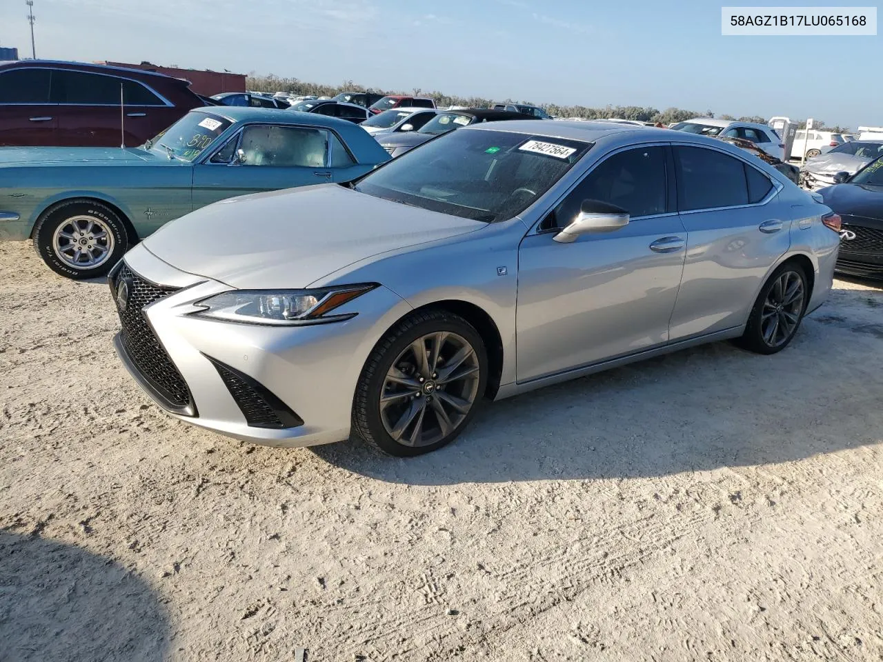 2020 Lexus Es 350 F Sport VIN: 58AGZ1B17LU065168 Lot: 78427564