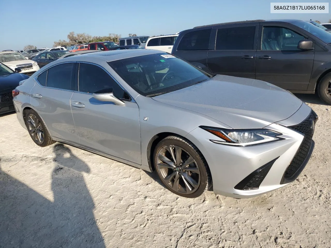 2020 Lexus Es 350 F Sport VIN: 58AGZ1B17LU065168 Lot: 78427564