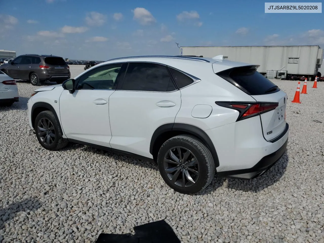 2020 Lexus Nx 300 F Sport VIN: JTJSARBZ9L5020208 Lot: 80384344