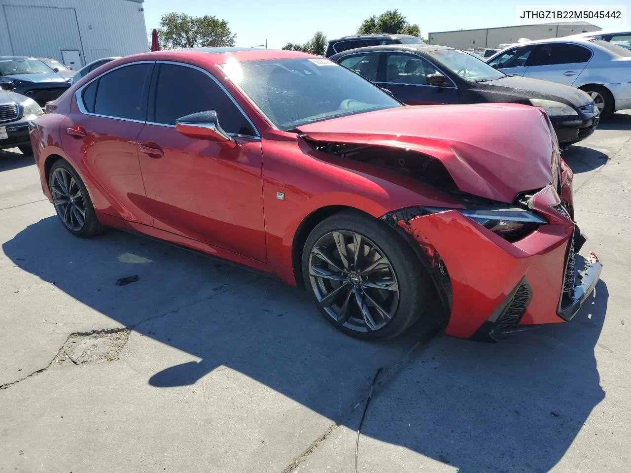 2021 Lexus Is 350 F Sport VIN: JTHGZ1B22M5045442 Lot: 68360084