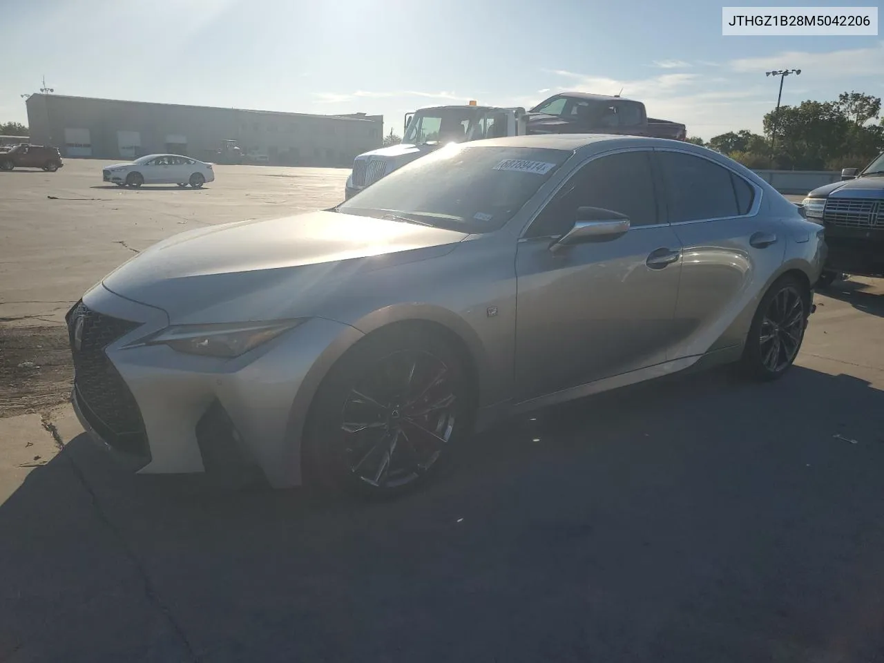 2021 Lexus Is 350 F Sport VIN: JTHGZ1B28M5042206 Lot: 68789414