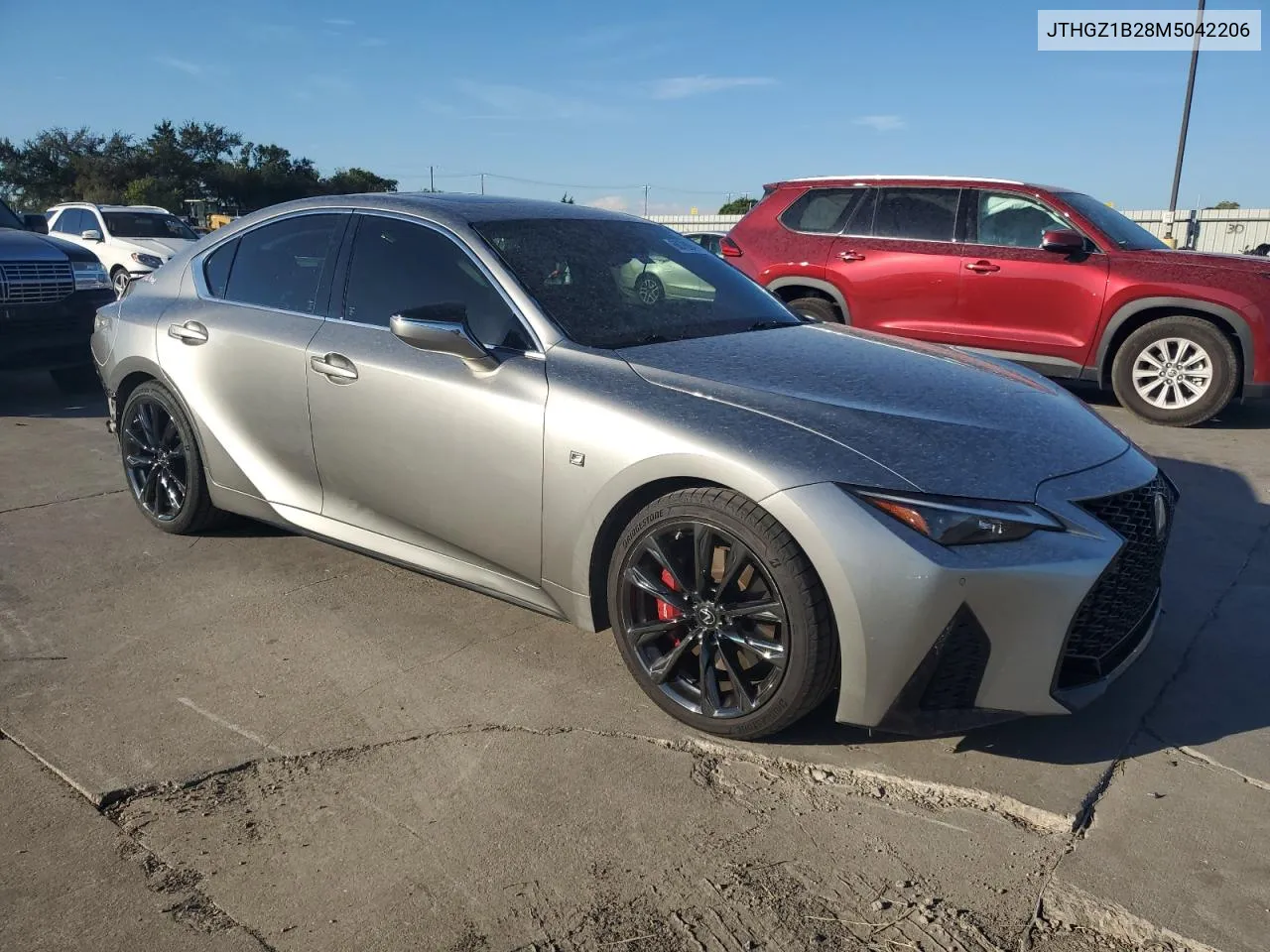 2021 Lexus Is 350 F Sport VIN: JTHGZ1B28M5042206 Lot: 68789414