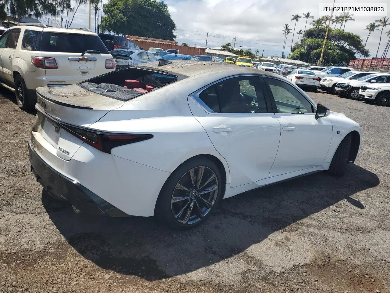 2021 Lexus Is 350 F Sport VIN: JTHGZ1B21M5038823 Lot: 69076844