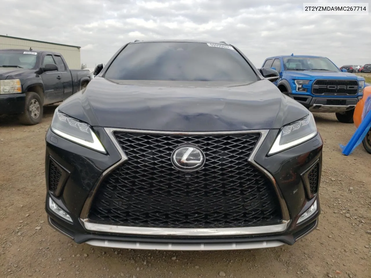 2021 Lexus Rx 350 F Sport VIN: 2T2YZMDA9MC267714 Lot: 69996624