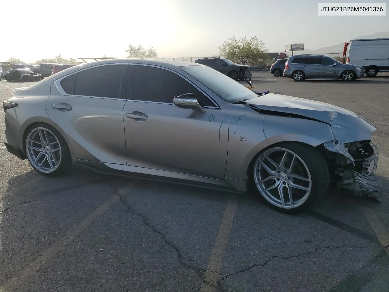 2021 Lexus Is 350 F Sport VIN: JTHGZ1B26M5041376 Lot: 70801004