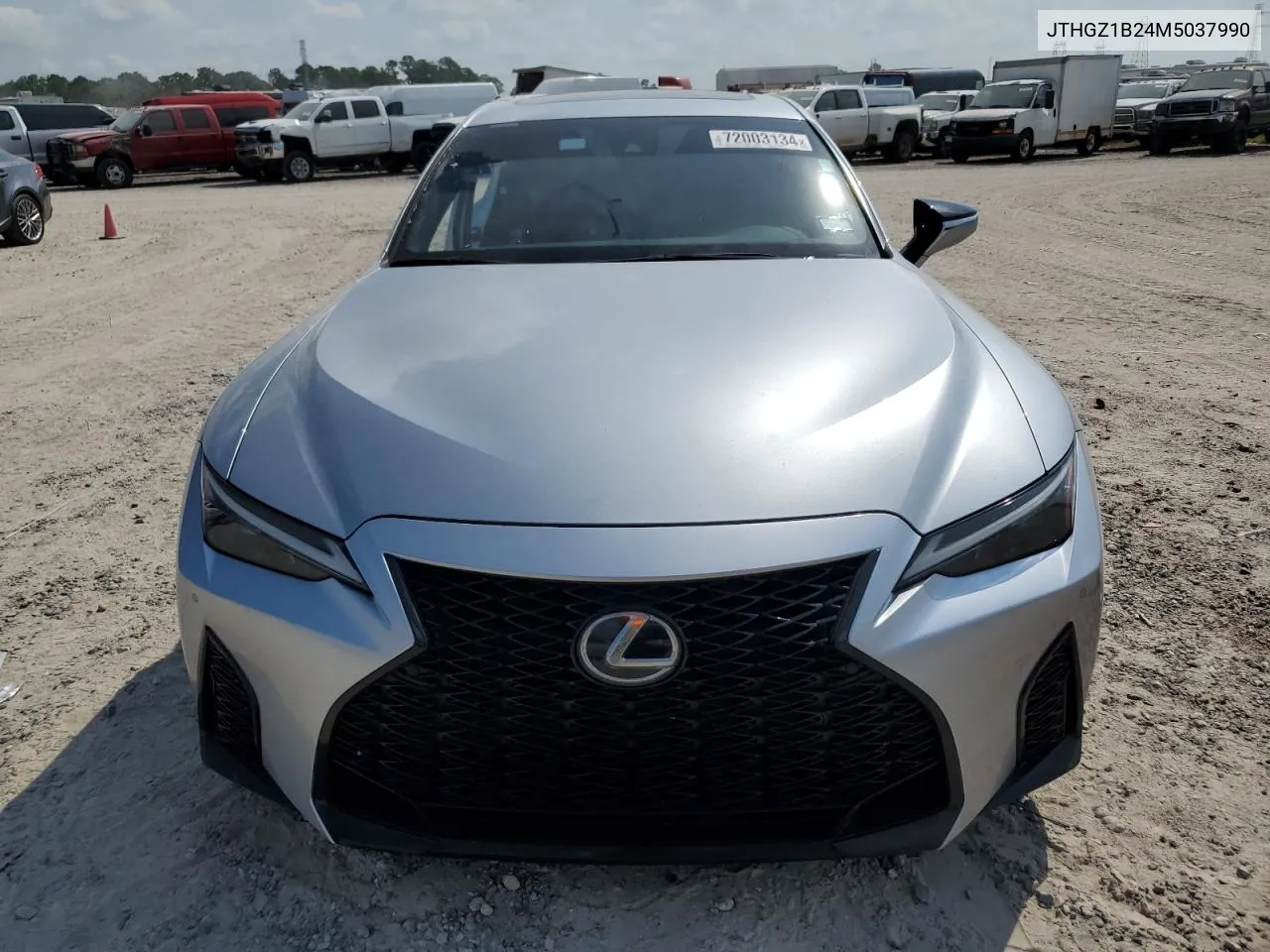 2021 Lexus Is 350 F Sport VIN: JTHGZ1B24M5037990 Lot: 72003134