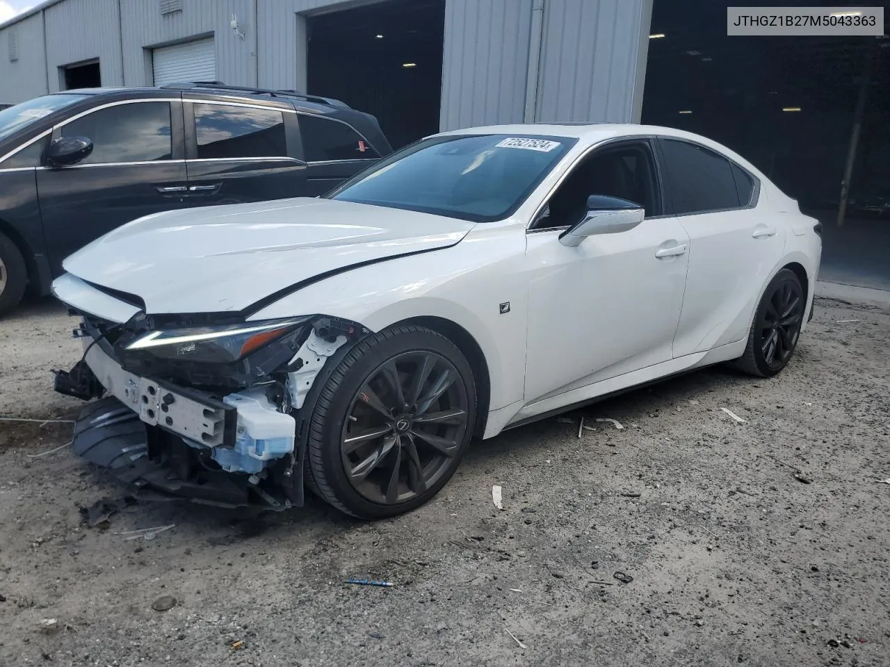 2021 Lexus Is 350 F Sport VIN: JTHGZ1B27M5043363 Lot: 72527524