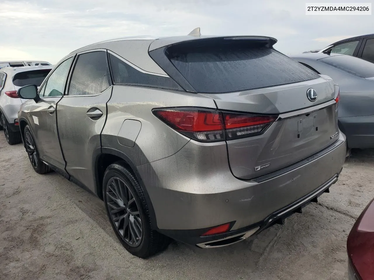 2021 Lexus Rx 350 F Sport VIN: 2T2YZMDA4MC294206 Lot: 74440934