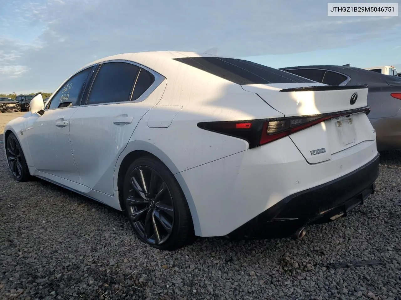 2021 Lexus Is 350 F Sport VIN: JTHGZ1B29M5046751 Lot: 74492084