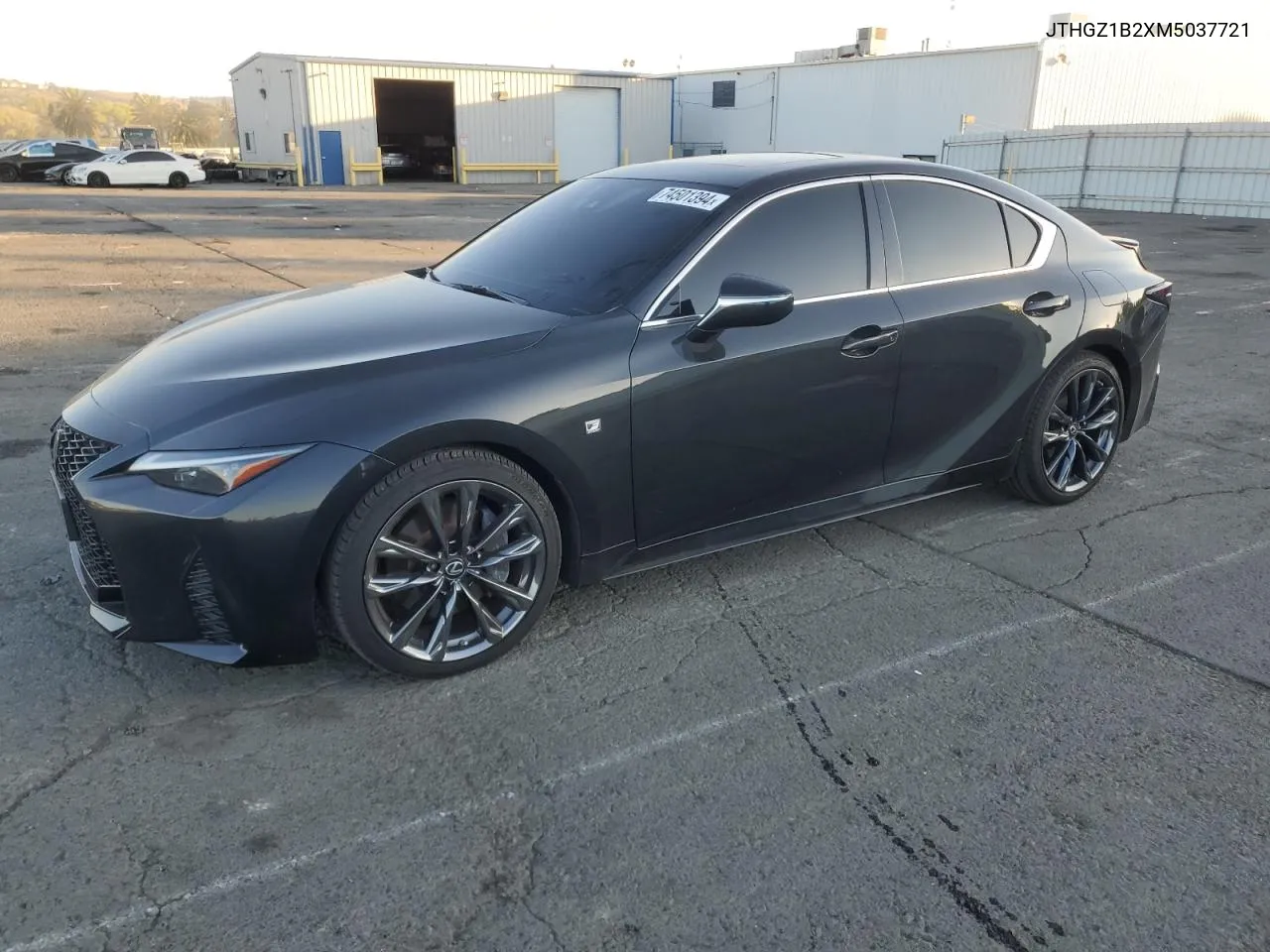 2021 Lexus Is 350 F Sport VIN: JTHGZ1B2XM5037721 Lot: 74501394