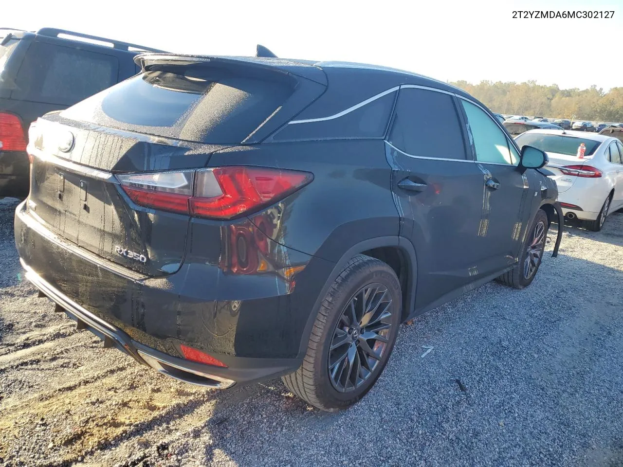 2021 Lexus Rx 350 F Sport VIN: 2T2YZMDA6MC302127 Lot: 76701064