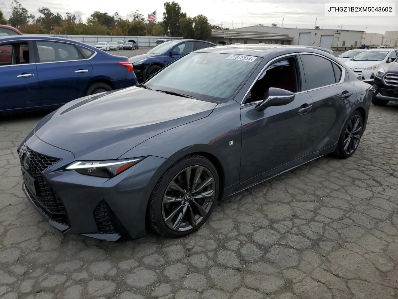 2021 Lexus Is 350 F Sport VIN: JTHGZ1B2XM5043602 Lot: 79072654