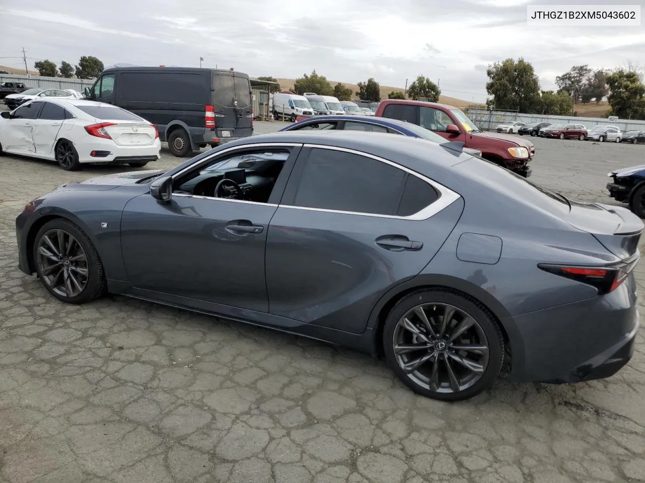 2021 Lexus Is 350 F Sport VIN: JTHGZ1B2XM5043602 Lot: 79072654