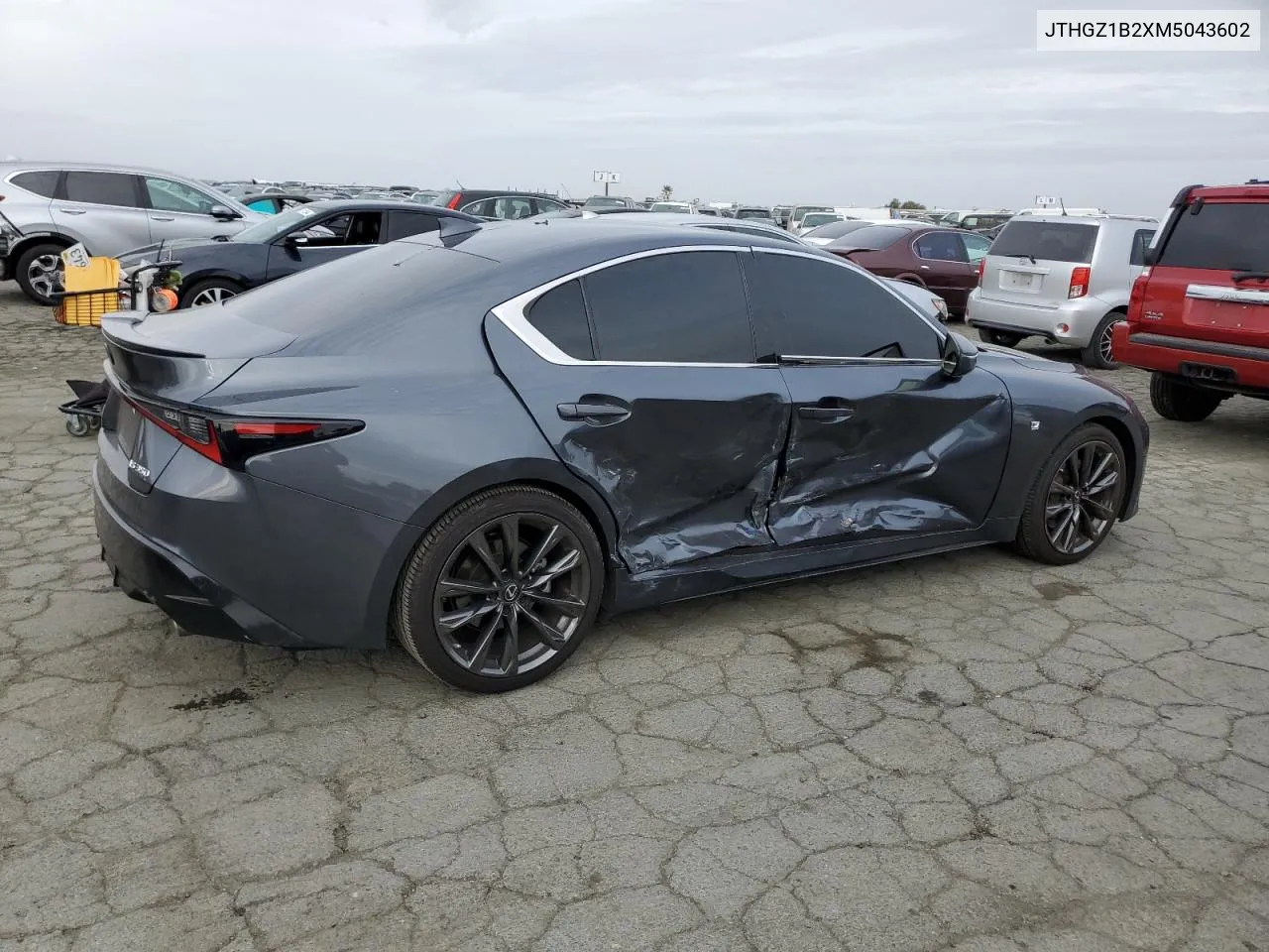 2021 Lexus Is 350 F Sport VIN: JTHGZ1B2XM5043602 Lot: 79072654