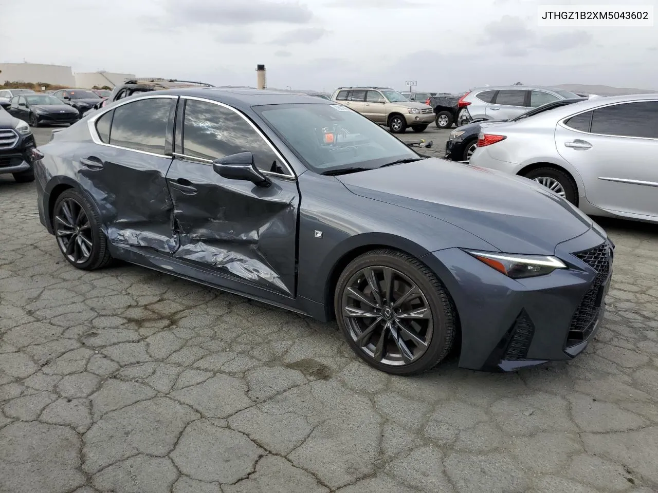 2021 Lexus Is 350 F Sport VIN: JTHGZ1B2XM5043602 Lot: 79072654