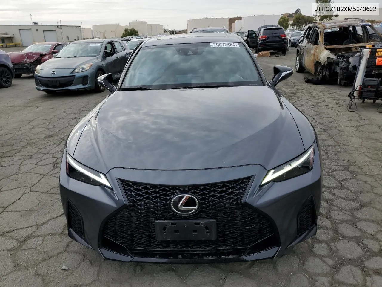 2021 Lexus Is 350 F Sport VIN: JTHGZ1B2XM5043602 Lot: 79072654