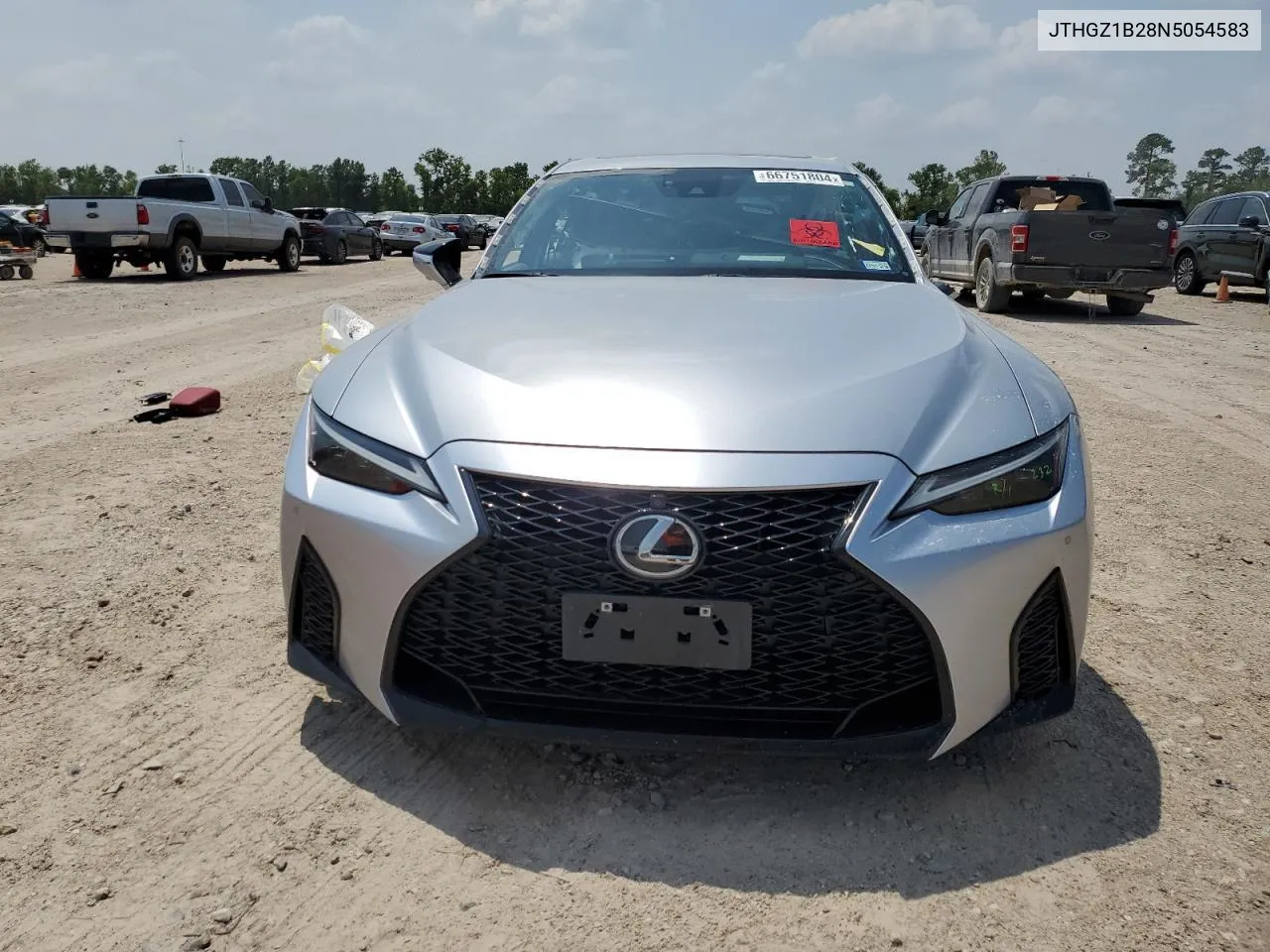 2022 Lexus Is 350 F Sport VIN: JTHGZ1B28N5054583 Lot: 66751804