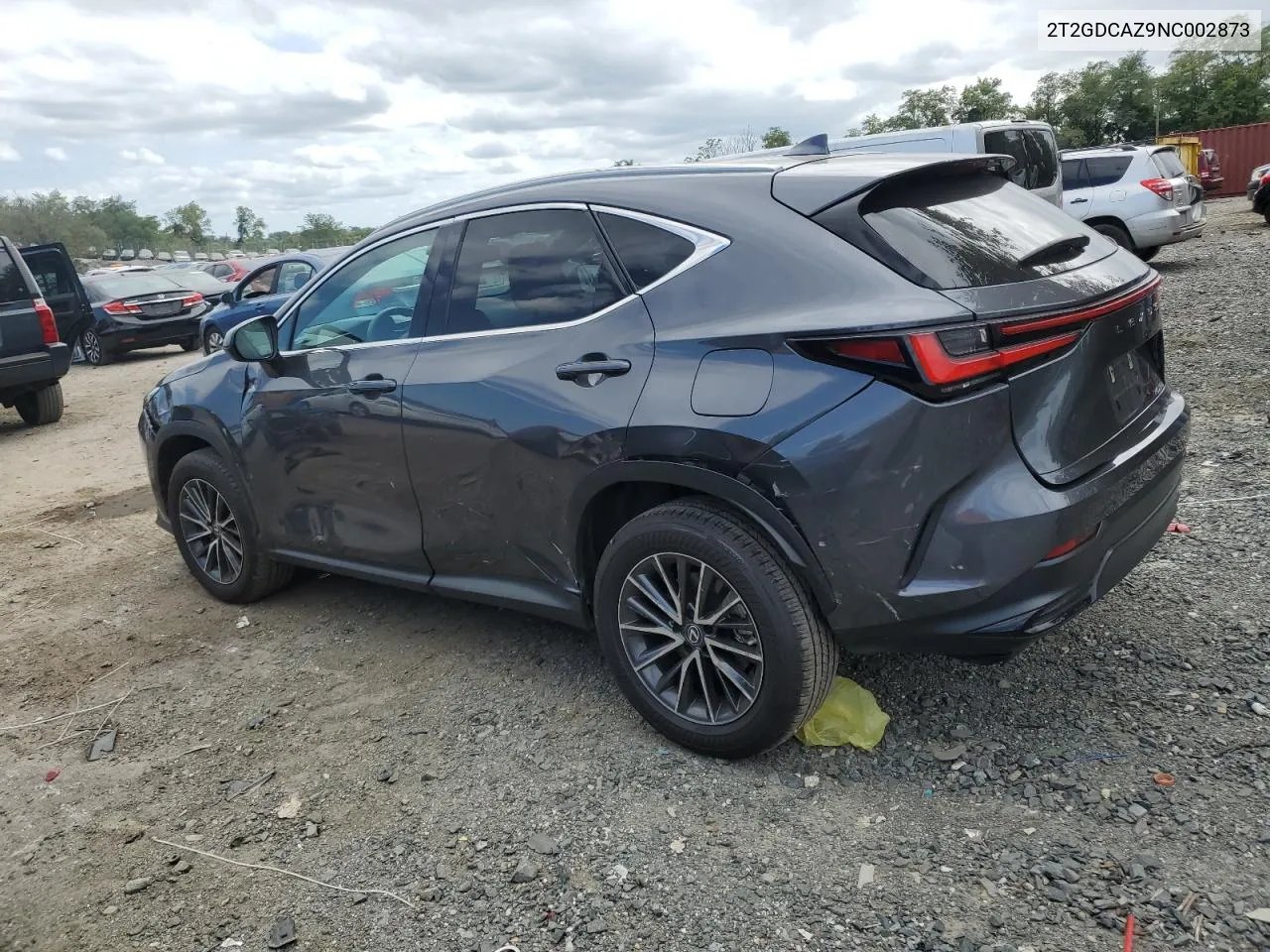 2T2GDCAZ9NC002873 2022 Lexus Nx 250