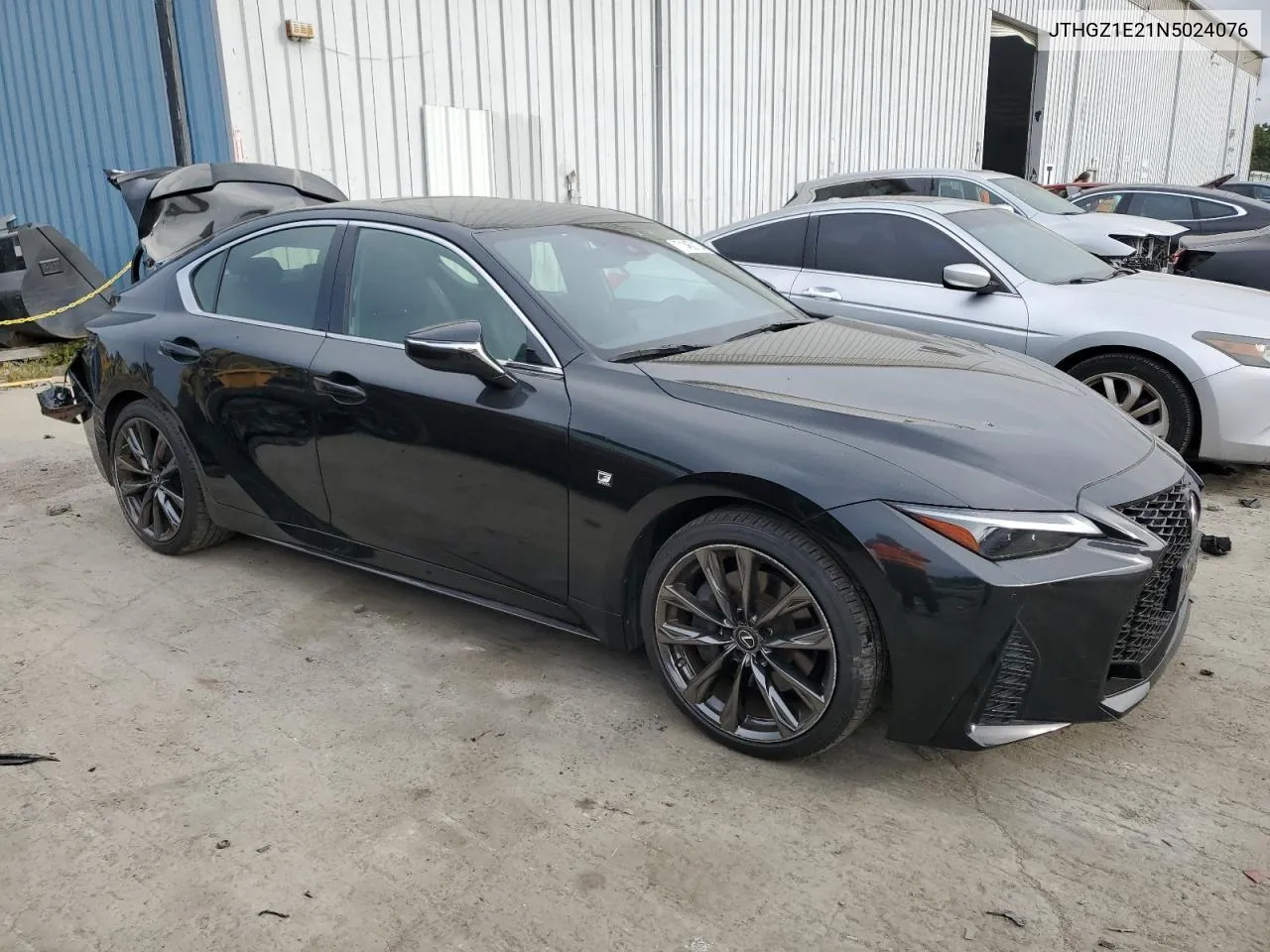 2022 Lexus Is 350 F Sport VIN: JTHGZ1E21N5024076 Lot: 71460134